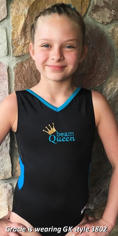 Beam Queen gymnastics leotard