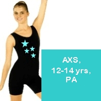 BIKETARDS/2 PIECES - AXS, 12-14 YRS, PA
