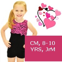 BIKETARDS/2 PIECES - CM, 8-10 YRS, JrM