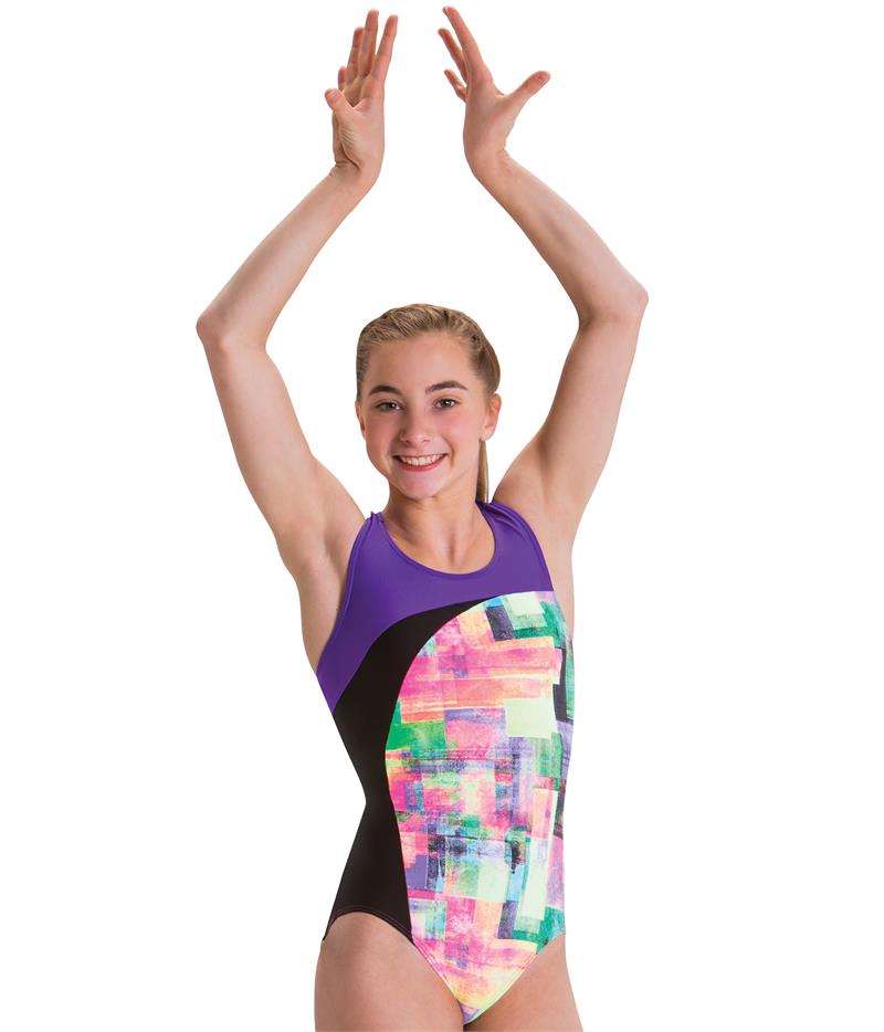 953 Summer Shades Motionwear gymnastics leotard from Discount Leotards