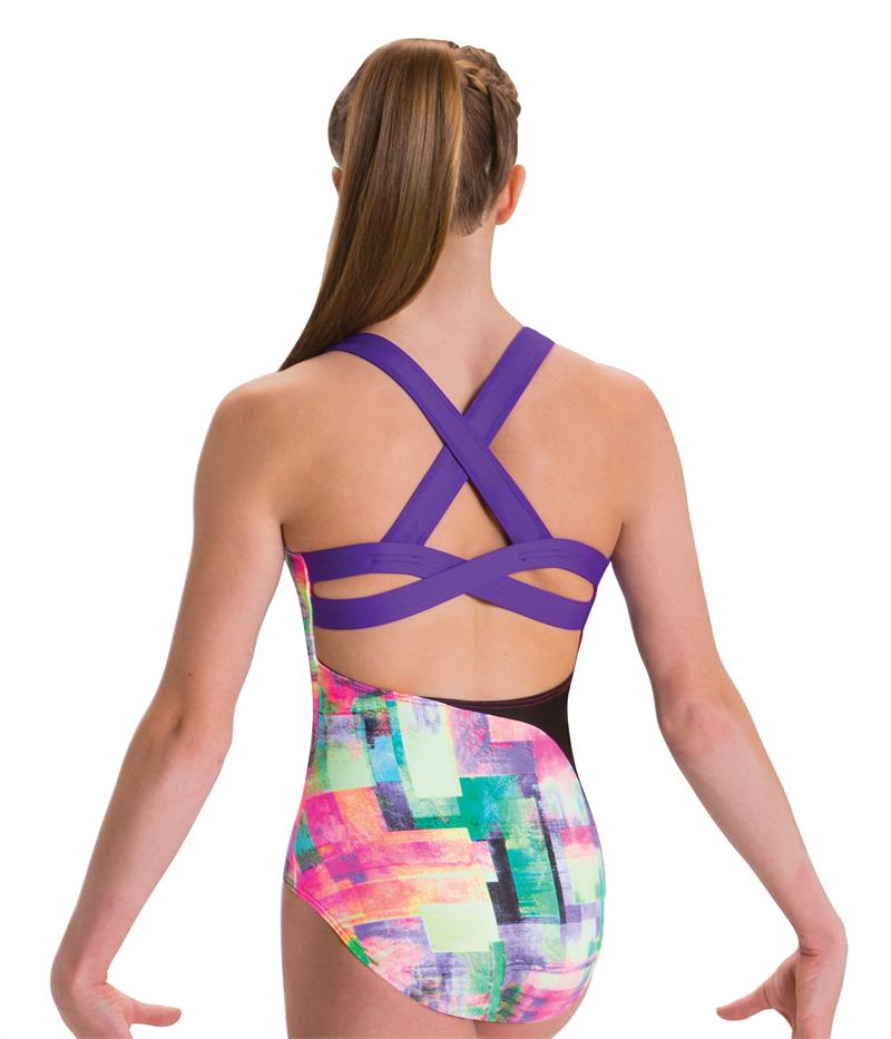 953 Summer Shades Motionwear gymnastics leotard from Discount Leotards