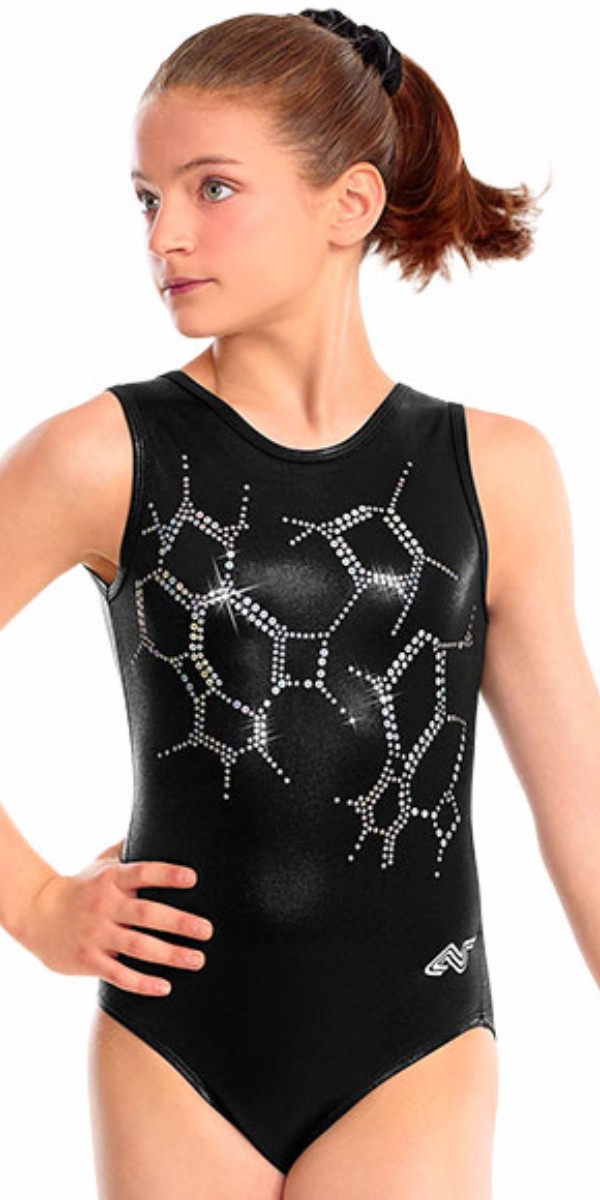 1525QBK Alpha Factor Aerials gymnastics leotard leo from