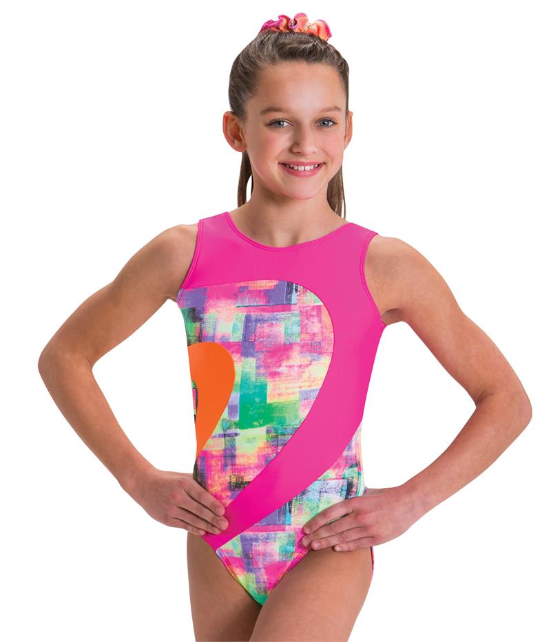953 Summer Shades Motionwear gymnastics leotard from Discount Leotards