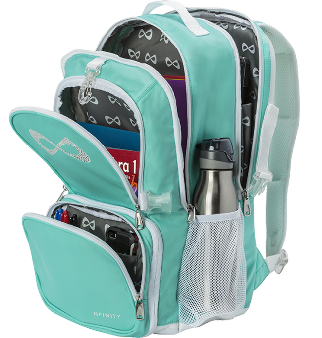 green nfinity backpack