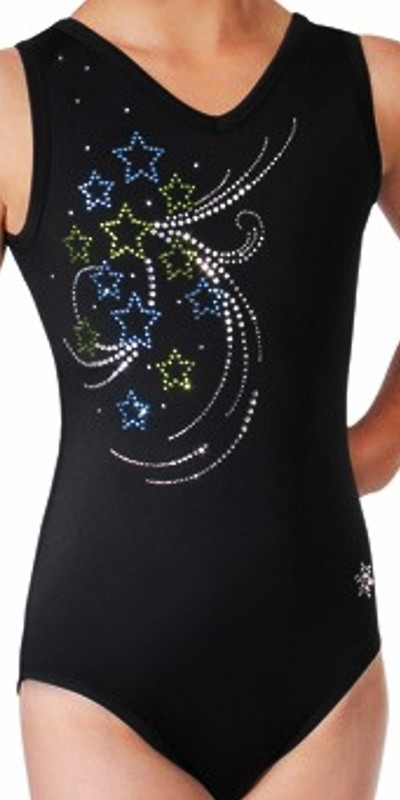 Snowflake Designs Bling It gymnastics leotard