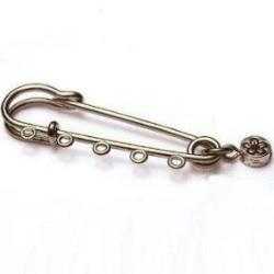 SILVER TONE CHARM PIN!