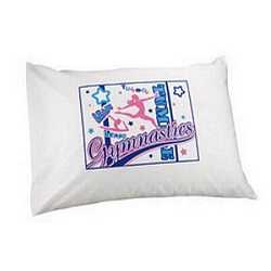 GLOW-IN-THE-DARK PILLOWCASE - GYMNASTICS TUMBLE!