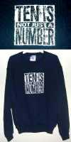 "TEN IS NOT JUST A NUMBER"  NAVY SWEATSHIRT