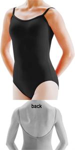 ON SALE 4-Strap Cross-Back Silkskyn Camisole Leotard