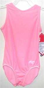 PS50APK SUPER SOFT, PLUSH, BALLET PINK VELVET TANK LEOTARD!