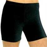 BLACK VELVET WORKOUT SHORTS