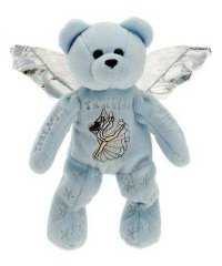 GYMNASTICS ANGEL BEAR with FREE MATCHING PIN!