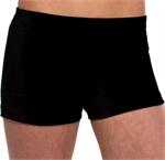 BLACK VELVET WORKOUT SHORTS - MICRO MINI LENGTH