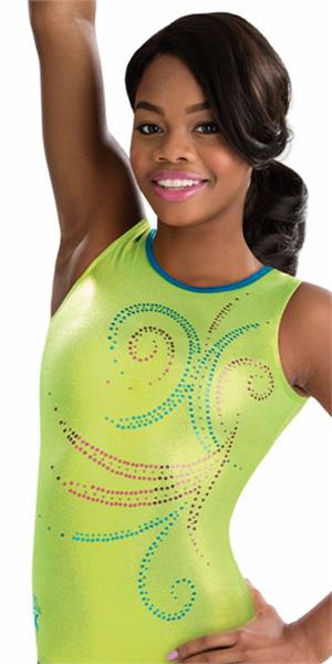 E2838 Gabrielle Gabby Douglas Gymnastics Leotard