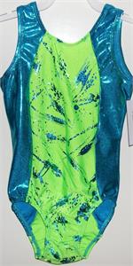 LNT-008 Paint Party Look It Active wear gymnastics leotard from discount leotards